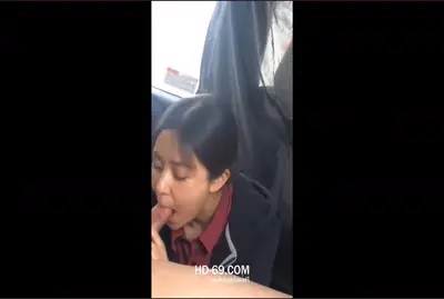 ทัศนศึกษา-ทัศนศึกเสียว-คลิปหลุดนักเรียนไทย-ม.ปลาย-แอบมาโม๊คควยให้แฟนที่เบาะหลังรถทัวร์แตกคาปาก